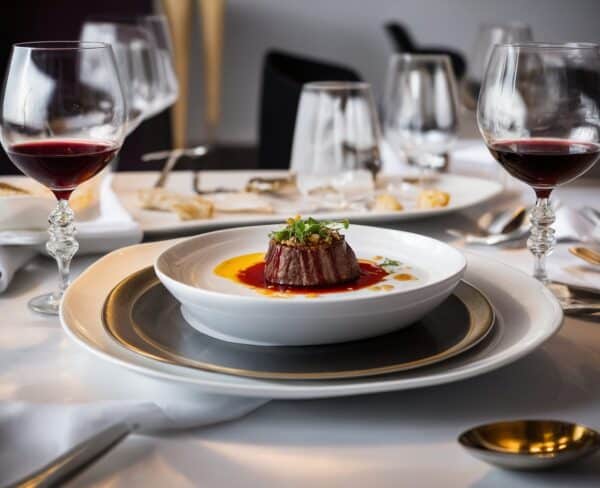 Solomillo a la Brasa con Reducción de Vino Tinto